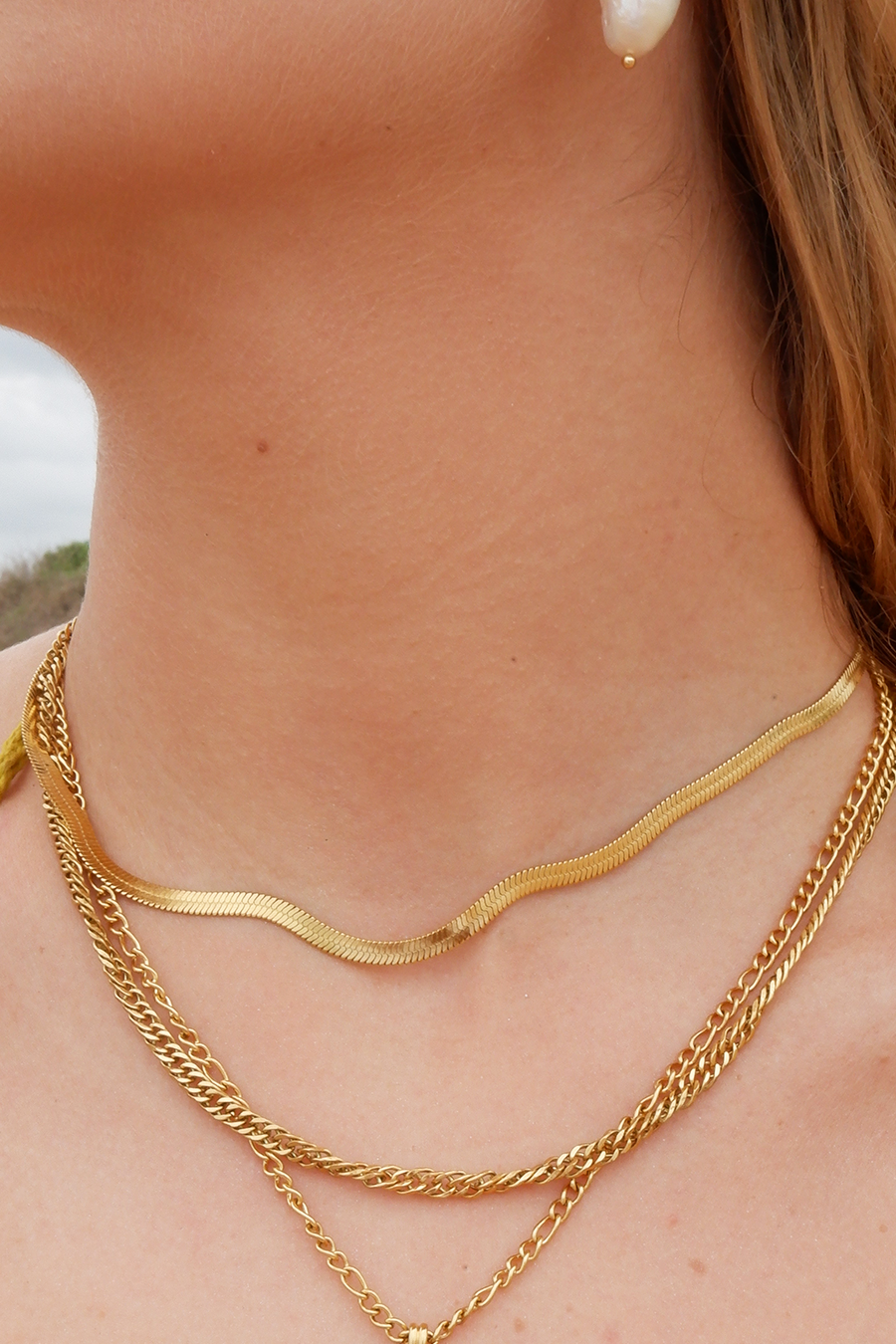Waterproof - Snake necklace