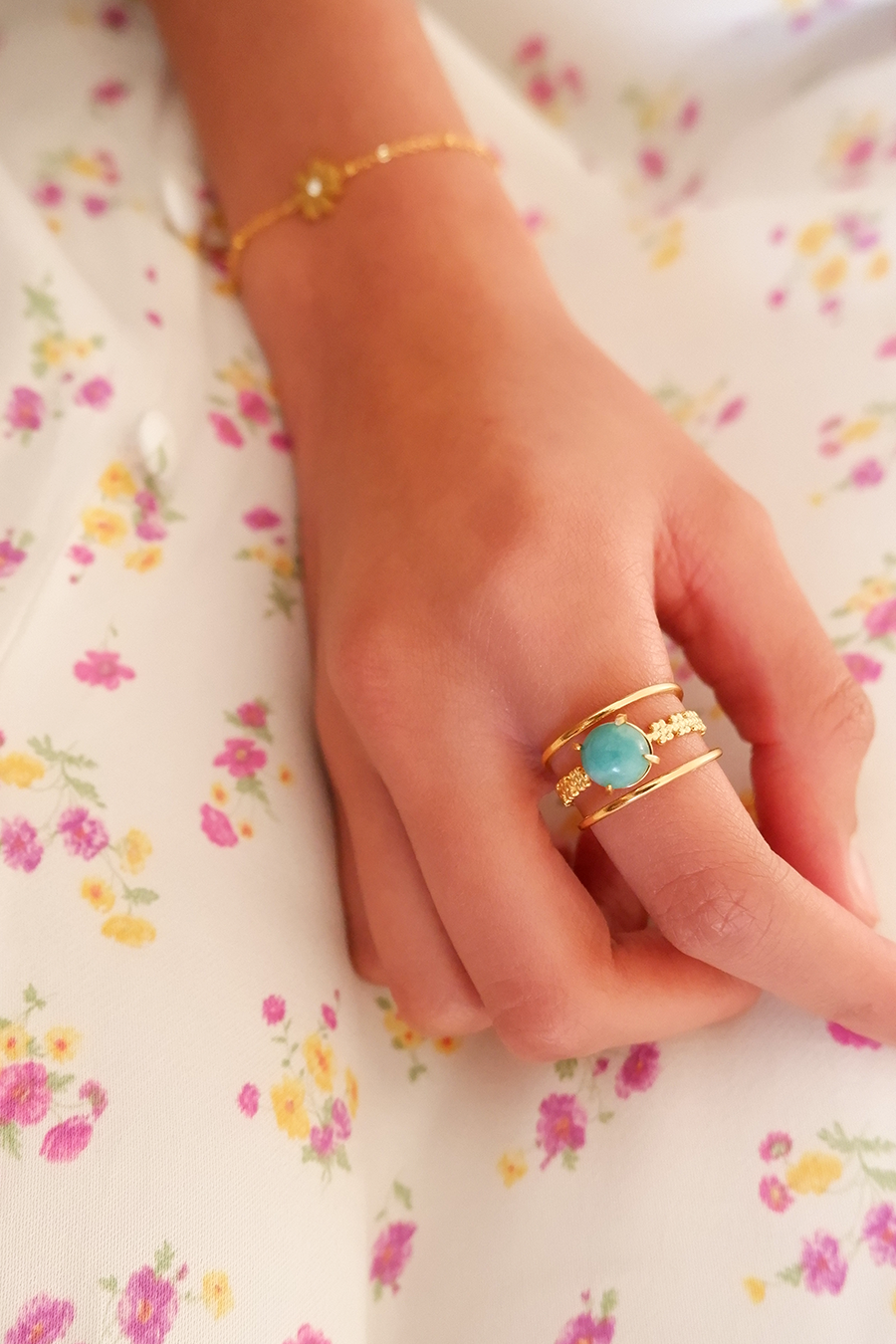 Waterproof - Daisy cloud ring SCS