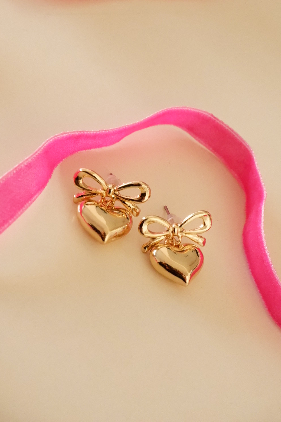 Beau heart studs